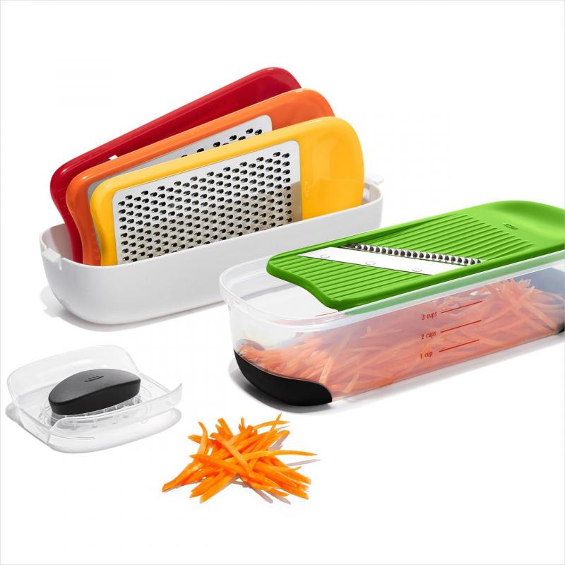 OXO GOOD GRIPS COMPLETE GRATE & SLICE SET | eBay
